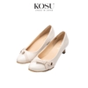 Giày cao gót phối nơ 5cm Kosu K-25969