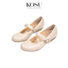Giày da Mary Jane Quilted 2,5cm Kosu K-25269