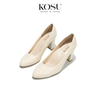 Giày cao gót mũi Almond Mika 7cm Kosu K-2610S