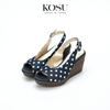 Sandal đế xuồng 8cm Slingback Kosu 24980