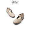 Giày da nữ quai ngang 3,5cm Kosu 49532