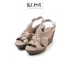 Sandal đế xuồng 8cm Kosu K-23003