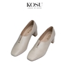Giày da cao cấp cắt V 5cm Kosu K-24401