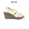 Sandal đế xuồng 8cm Slingback Kosu KS-23003