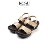 Sandal Gummi đế xuồng 5cm Re:getA CJLW5522a