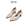 Giày da nữ cao gót 7cm Kosu K-23620