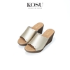 Dép đế xuồng viền hoa 8cm Kosu K-25M19