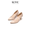 Giày cao gót mũi nhọn ren Saki 7cm Kosu K-2620S