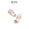 Sandal nữ đế xuồng 4cm Kosu K-23460