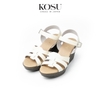 Sandal đế xuồng 8cm Ankle Strap Kosu KS-23001