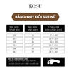 Boot da cao cổ 5,5cm Chelsea Kosu K-23501