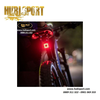 Đèn hậu Smart Bike cảm biến phanh hình vuông