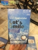 Ống tay chống nắng xỏ ngón Aqua Cool Let's Smile