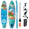 FLAMINGO - FG335 - GQ Board - SUP / Ván chèo đứng bơm hơi