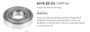 Vòng bi cầu 6319-ZZ-C3 bằng thép