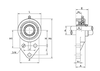 Gối đỡ UCFB-213 SKF