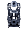 Máy bơm màng điện lót Flo GODO DBY3S-125 Gang