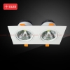 Đèn LED Downlight Âm Trần 10W*2 - DOLCOB