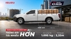 ISUZU Việt Nam chính thức giới thiệu ISUZU D-MAX D-CARGO 1000: bán tải cabin đơn với thùng hàng dài 2,33 m và tải trọng chở hàng 1.095 kg