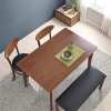 Bộ Bàn Ăn Han's Furniture Viva B2C - Màu Nâu