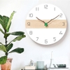 Đồng Hồ Treo Tường Talykids Bằng Gỗ Hoạ Tiết Kim Gỗ