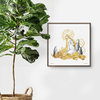 The Golden Cloud Art Print