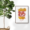 Burger Gỏi Cá Art Print