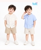 Áo sơ mi bé trai cổ tàu HK520