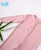 Bodysuits dài tay cài giữa vải tre cao cấp BB007