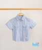 Áo sơ mi cộc tay bé trai