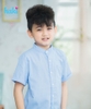 Áo sơ mi bé trai cổ tàu