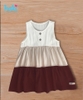 Váy bé gái 3 tầng color block HK504