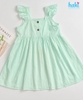 Váy bé gái cổ vuông tay cánh tiên HK525
