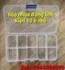 hop-nhua-dung-linh-kien-10-o-nho