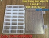 hop-dung-linh-kien-24-o-nho-kt-200x130x37mm