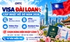 Visa Đài Loan 2026: Điều kiện, hồ sơ, tài chính và thủ tục mới nhất