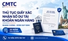 Thủ tục & Chi phí làm Giấy xác nhận số dư tài khoản tại ngân hàng