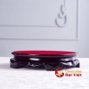 Đế Gỗ Tròn Lót Nhung Đỏ Đường Kính 6cm - 24cm