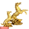 Ngựa thỏi vàng bằng đồng nguyên chất-15x14cm-500g