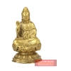 Phật Quan Âm đồng nguyên chất 10x6cm