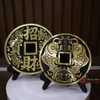 Đồng xu chiêu tài đồng nguyên chất 19cm