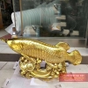 Cá kim long đồng vàng 39x19x9cm