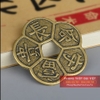 Đồng xu hoa mai dầy đồng nguyên chất 5.5cm-20g-PVN483