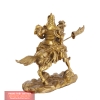 Quan công cưỡi ngựa đồng nguyên chất T 24x9x22cm - 1.75kg