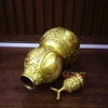 Hồ lô đồng hoa văn 40cm - MS3 - 3.2kg - PVN754