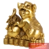 Heo ôm hồ lô đồng nguyên chất 18x9x16cm - 1.4kg-PVN502