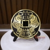 Đồng xu chiêu tài đồng nguyên chất 19cm