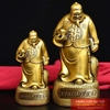 Tượng ông quản gia bằng đồng nguyên chất 22cm