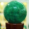 Quả cầu flourite tự nhiên ĐK 8.2cm - 0.9kg - MTA106