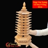 Tháp Văn Xương Gỗ Đào 9 Tầng 42cm